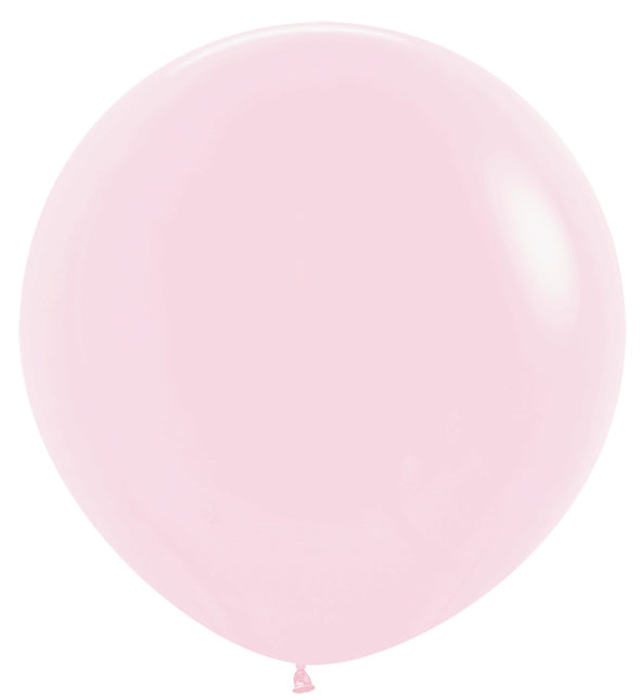 Globos Rosa Mate Pastel 91cm 10pcs