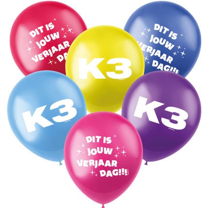 Globos K3 23cm 6pcs