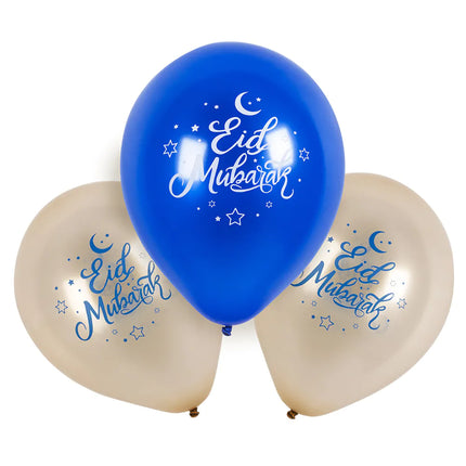 Globos Ramadán Eid Mubarak 25cm