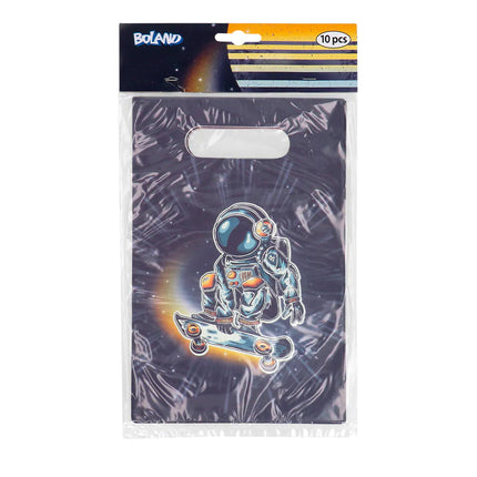 Fiesta Espacial Bolsas para Compartir Papel 23cm 10pcs