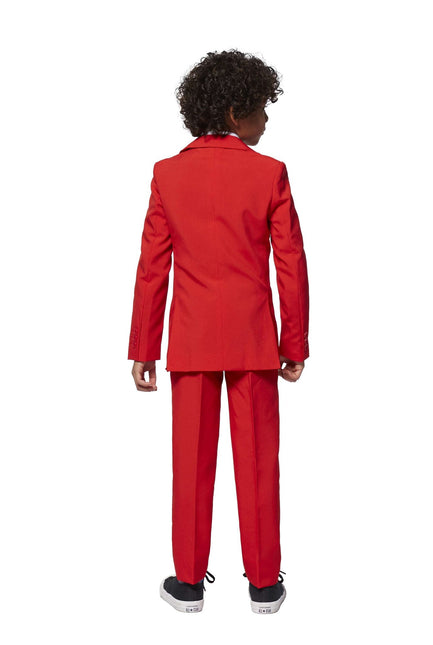 Traje Rojo Niño OppoSuits