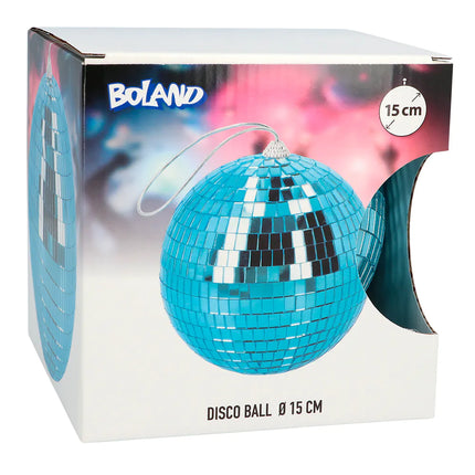 Discoball azul 15cm