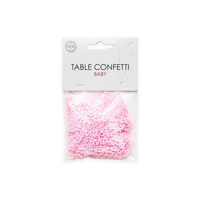 Confeti de mesa Baby Pink