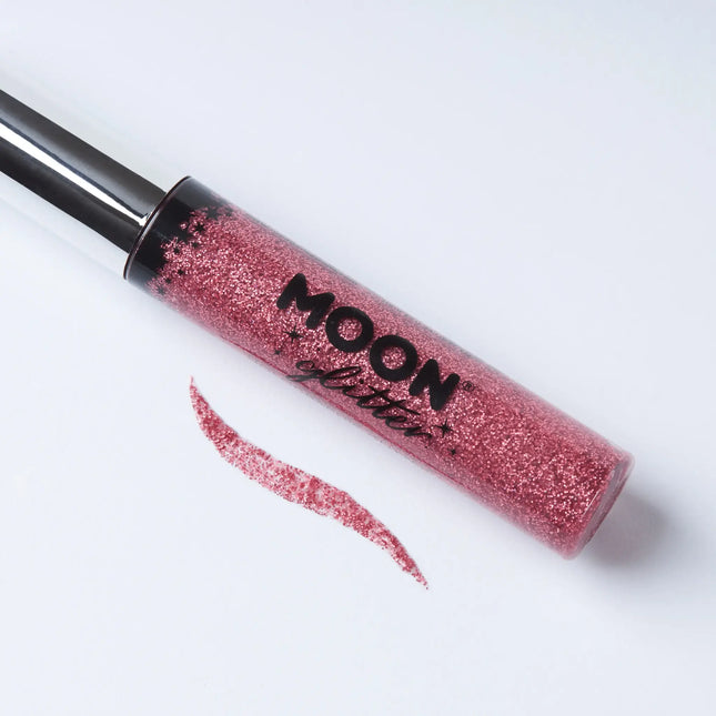 Moon Glitter Delineador de ojos holográfico con purpurina rosa 10ml