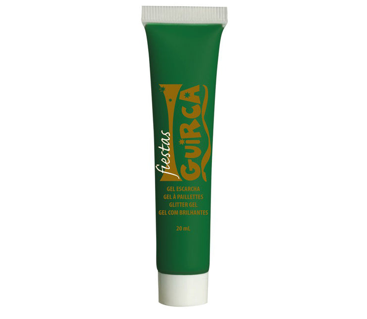 Tubo Maquillaje Verde Oscuro 20ml