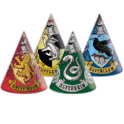 Harry Potter Sombreros Papel 6pcs