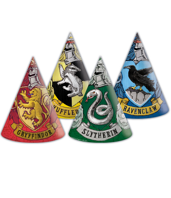 Harry Potter Sombreros Papel 6pcs