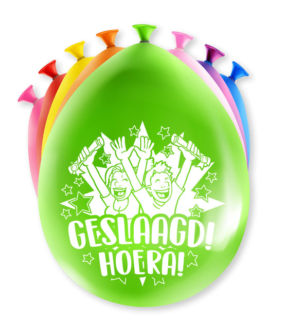 Globos Exitosos Hooray 30cm 8pcs