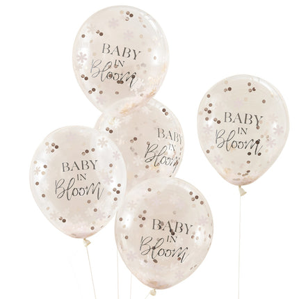 Globos Baby In Bloom 30cm 5pcs