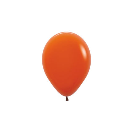 Globos Puesta de Sol Naranja 12cm 50pcs