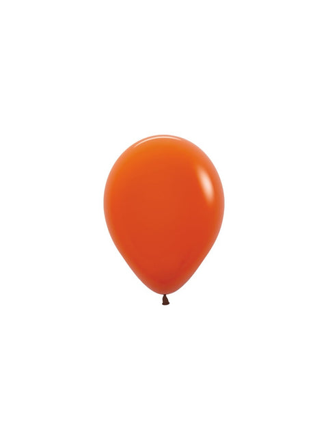 Globos Puesta de Sol Naranja 12cm 50pcs