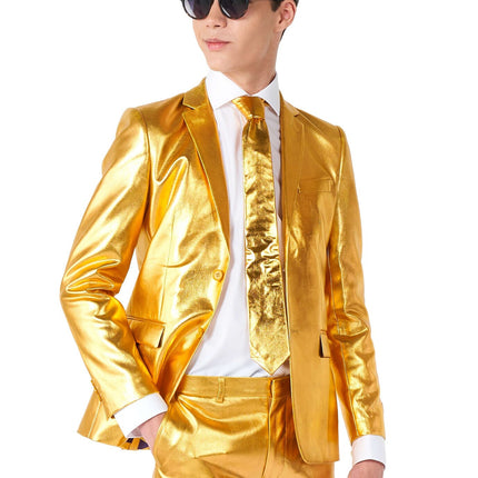 Traje Dorado Niño Adolescente OppoSuits