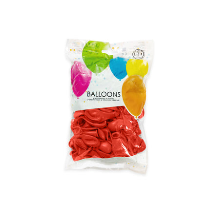 Globos Rojos 13cm 100uds