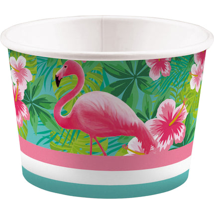 Hawaii Bandejas de helado Flamingo 270ml 6pcs