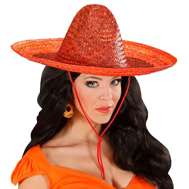 Sombrero Naranja 48cm