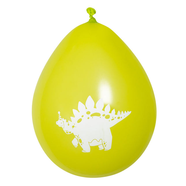 Globos Dino 25cm 6pcs