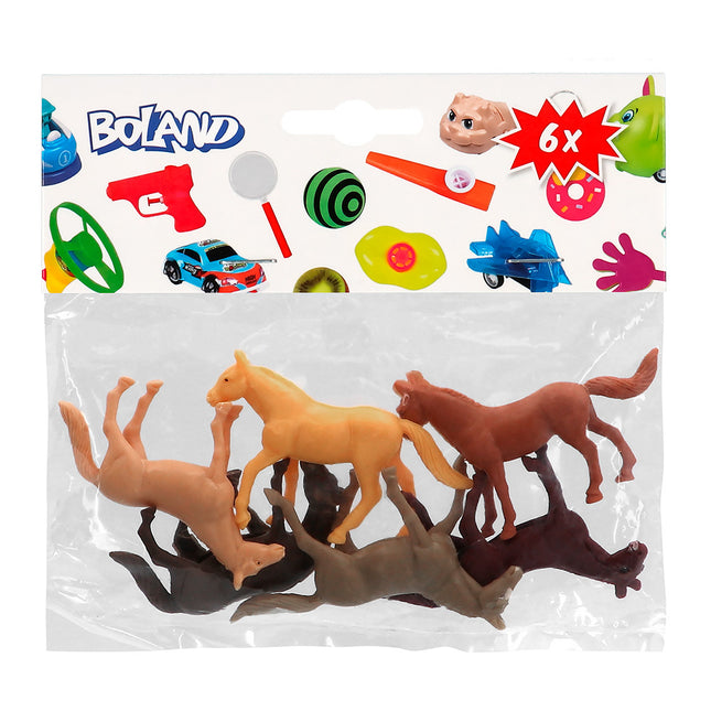 Caballos Compartir Regalos Caballos 6cm 6pcs