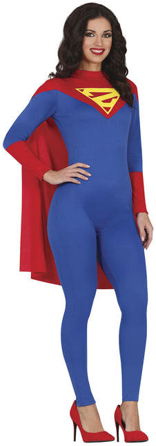 Disfraz de Supergirl Azul Mujer