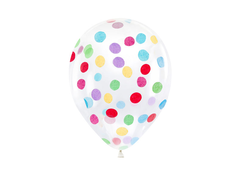 Globos Confeti 30cm 6pcs