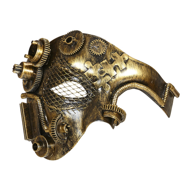 Máscara Steampunk Cobre