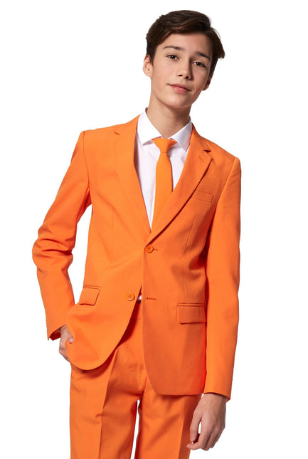 Traje Naranja Niño Adolescente OppoSuits