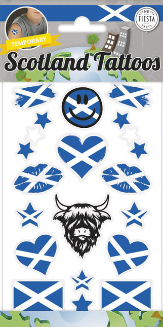 Tatuajes falsos Escocia