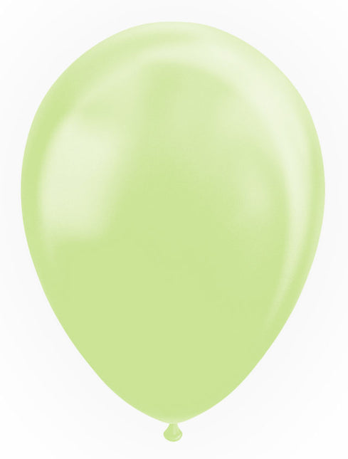 Globos Verdes Macaron Pastel 30cm 50pcs