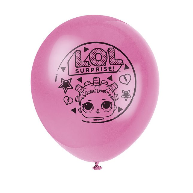 Globos Lol Sorpresa 30cm 8pcs