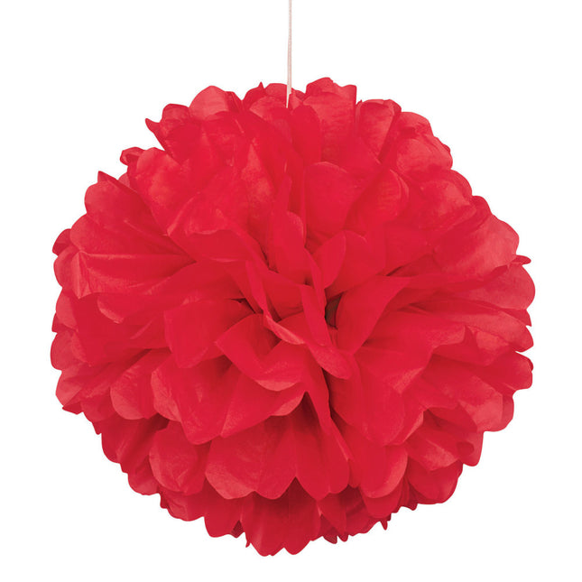 Pompón Rojo 40cm