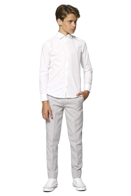 Camisa Blanca Chico Adolescente OppoSuits