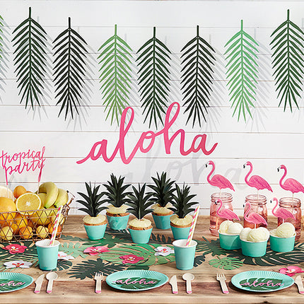 Cupcake Toppers Palmera 16.5cm 6pcs