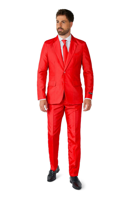 Traje Rojo Hombres Suitmeister