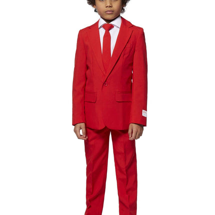 Traje Rojo Niño <tc>OppoSuits</tc>