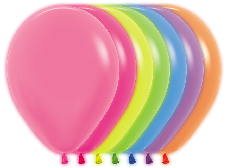 Globos Neon Mix 30cm 50pcs