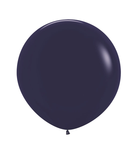 Globos Azul Marino 61cm 10pcs