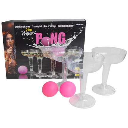 Juego de beber Prosecco Pong 15 piezas