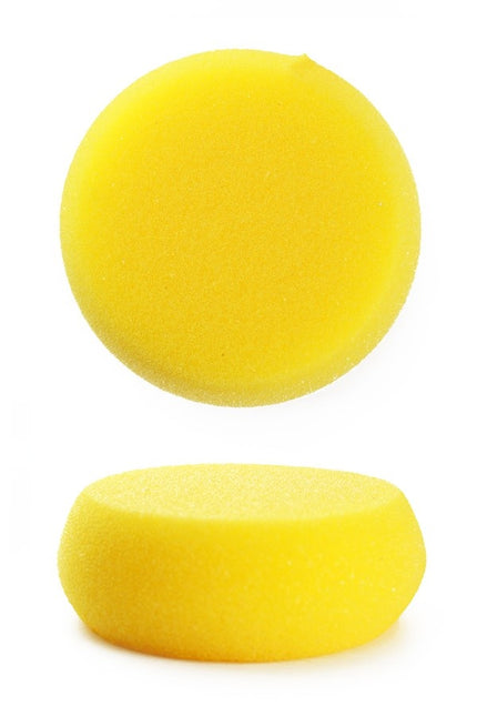 Esponja de maquillaje PXP Por 2 Piezas Dia Redondeado Amarillo, 7,5 cm