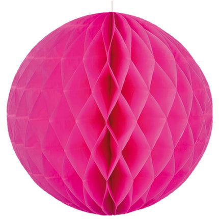 Bola nido de abeja XL Fucsia 50cm