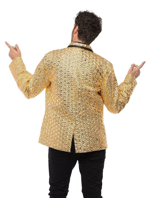 Blazer dorado Hombre