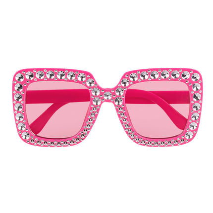 Gafas Fiesta Purpurina Rosa