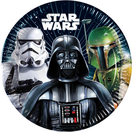 Star Wars Platos Galaxia 20cm 8pcs