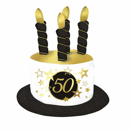 Sombrero 50 Años Velas