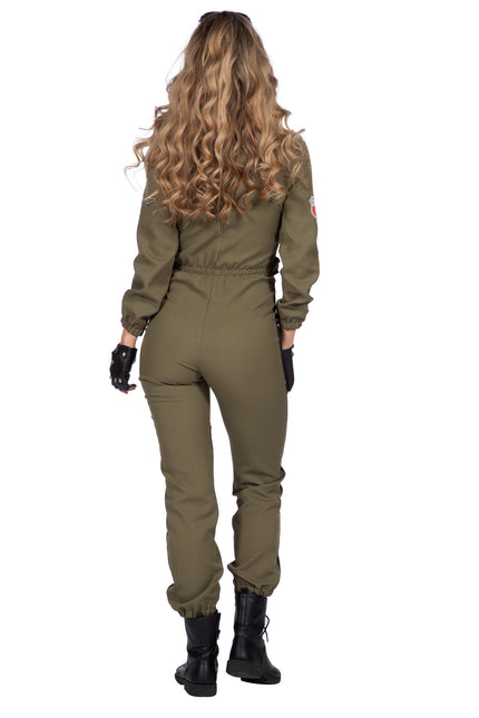 Traje de piloto Top Gun Señoras