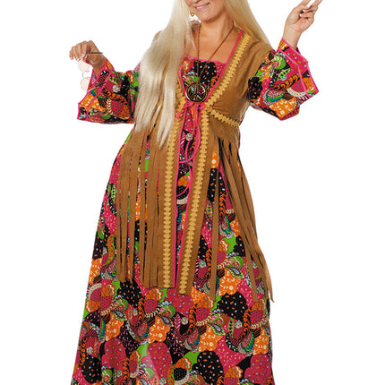 Vestido Hippie Largo de Colores