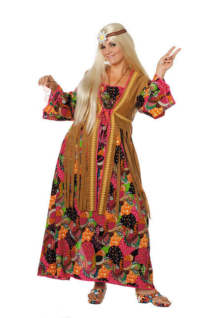 Vestido Hippie Largo de Colores