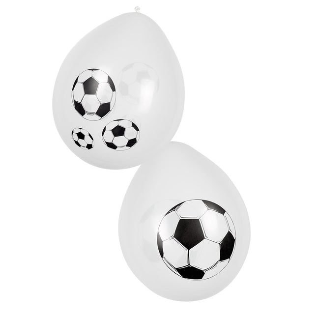 Globos Fútbol 25cm 6pcs