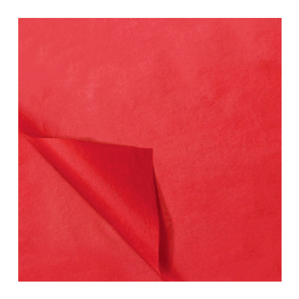 Papel de seda Rojo 50x70cm 5uds.