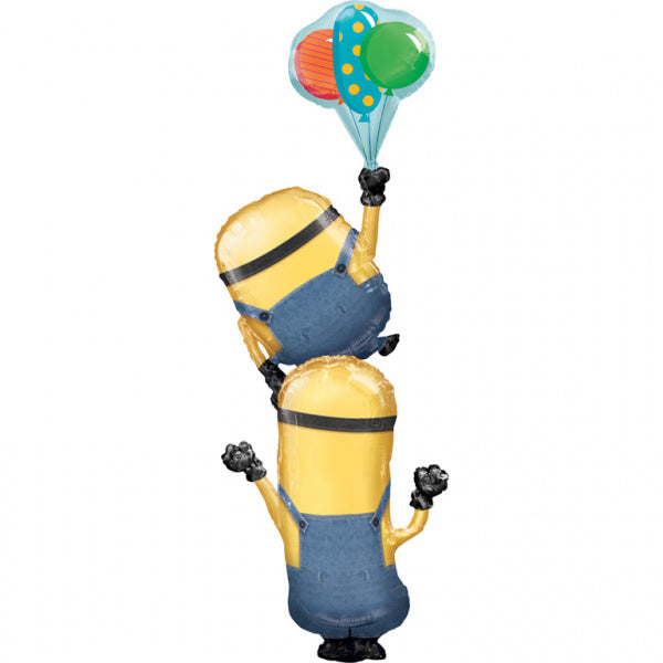 Globo de Helio Minions XL 1,54 m vacío