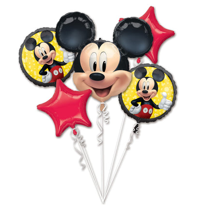 Juego de globos de helio Mickey Mouse 5 piezas