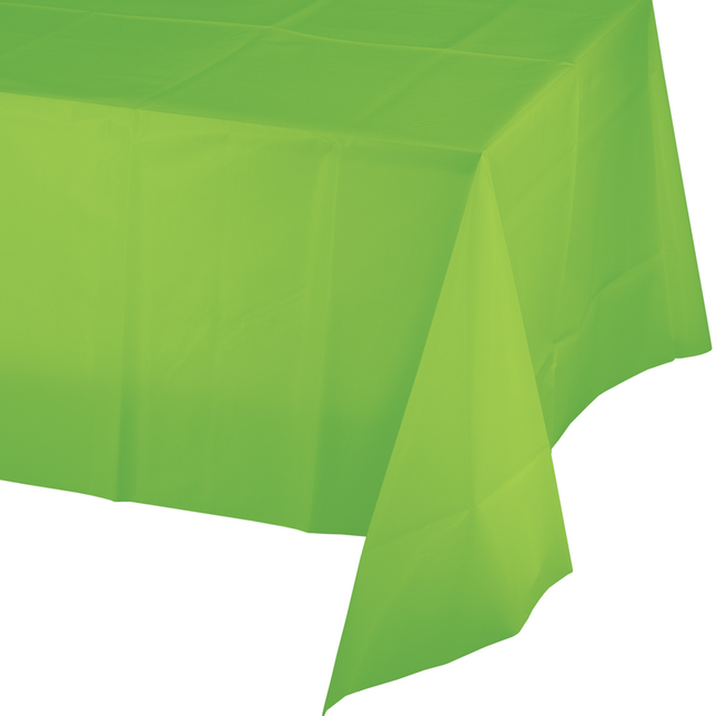 Mantel Plástico Verde Lima 2.74m